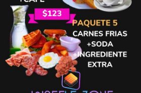 CARNES FRIAS + SODA+ INGREDIENTE EXTRA